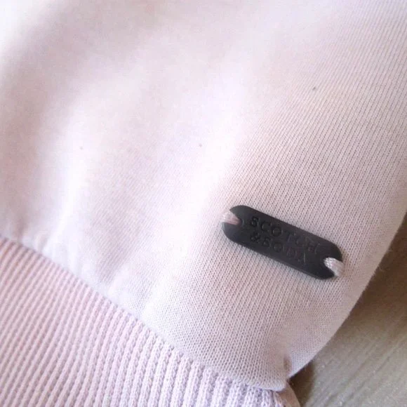 AMS BLAUW SCOTCH & SODA Hoodie Sweater Full Zip rock lobster spellout Sz 10/140 - Picture 7 of 7